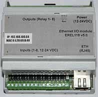 Ethernet Input/Output Module EREL118